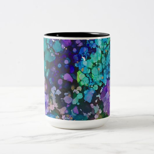 Mug de café Hydrangea violet (Centre)