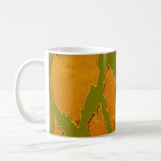 Mug de café imprimé (Gauche)