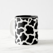 Mug de café imprimé de vache (Devant gauche)