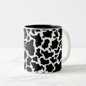 Mug de café imprimé de vache (Devant droit)