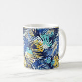 Mug de café imprimé tropical (Devant droit)
