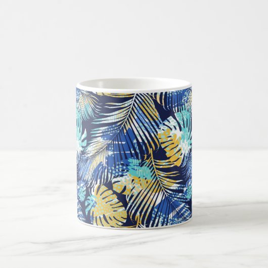 Mug de café imprimé tropical (Centre)