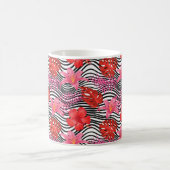 Mug de café imprimé tropical (Centre)