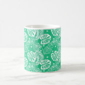 Mug de café imprimé tropical (Centre)