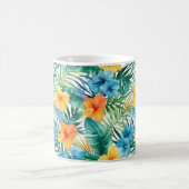 Mug de café imprimé tropical (Centre)
