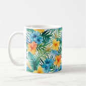 Mug de café imprimé tropical (Gauche)