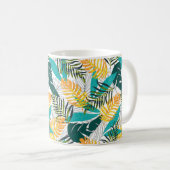 Mug de café imprimé tropical (Devant droit)