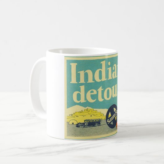 Mug de café indien Detour (Devant gauche)