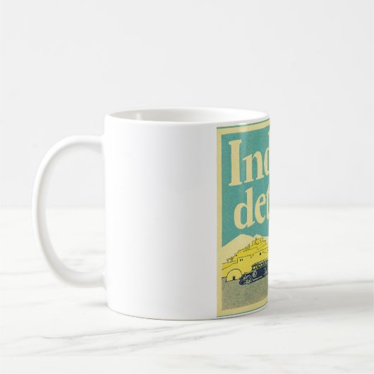 Mug de café indien Detour (Gauche)