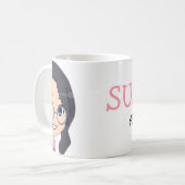 Mug de café infirmière personnalisée(Votre nom) (Devant gauche)