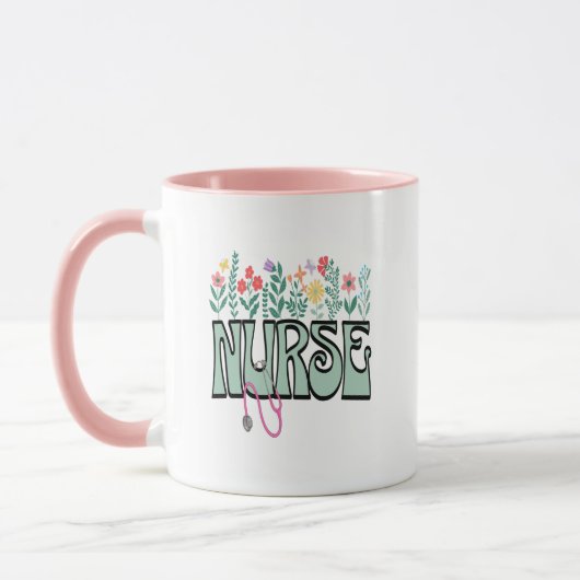 Mug De Café Infirmière Pour Infirmières (Gauche)
