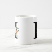 Mug de café initial Monogramme H (Centre)