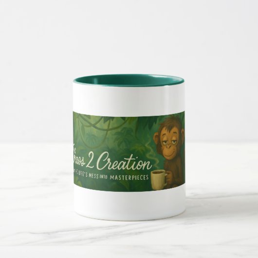 Mug de café inspirant (Centre)