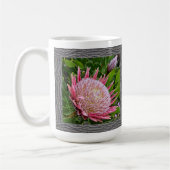 Mug de café inspirant avec thé rose (Gauche)