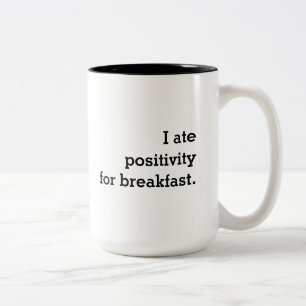 Mug de café inspirant et motivant pour la positivi