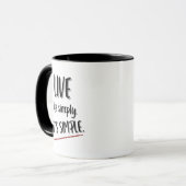 Mug de café inspirant pour les mamans (Devant gauche)