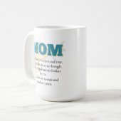 Mug de café inspirant pour les mamans (Devant gauche)