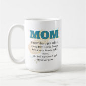 Mug de café inspirant pour les mamans (Gauche)