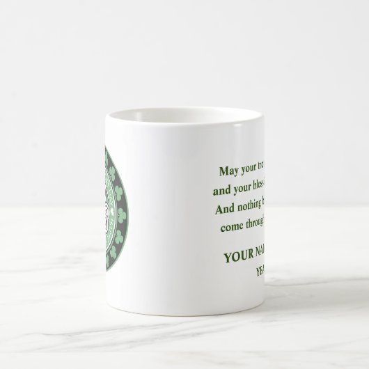 Mug de café irlandais (Centre)