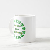Mug de café irlandais amusant (Devant gauche)