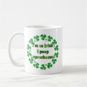 Mug de café irlandais amusant (Gauche)