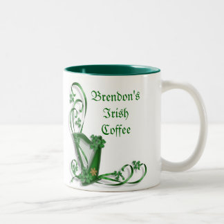 Mug de café irlandais personnalisé