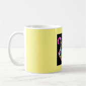Mug de café jaune mellow (Gauche)