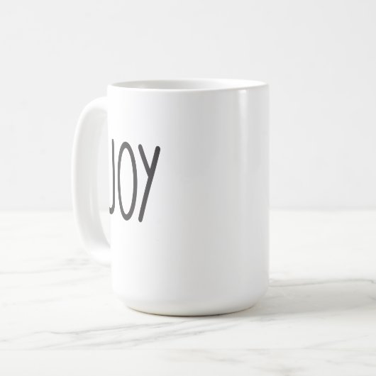 Mug de café : JOY (Devant gauche)