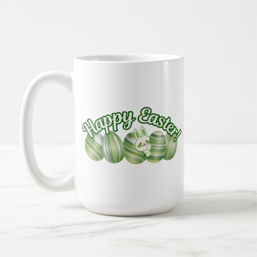 Mug de café Joyeuses Pâques (Gauche)