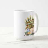 Mug de café Joyeuses Pâques - Bénédictions de Pâqu (Devant droit)