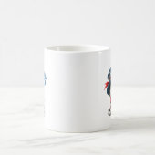 Mug de café Joyeux 4 juillet pour chat mignon (Centre)
