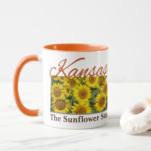 Mug de café - KANSAS (Avec donut)