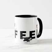 Mug de café Kitty (Devant droit)