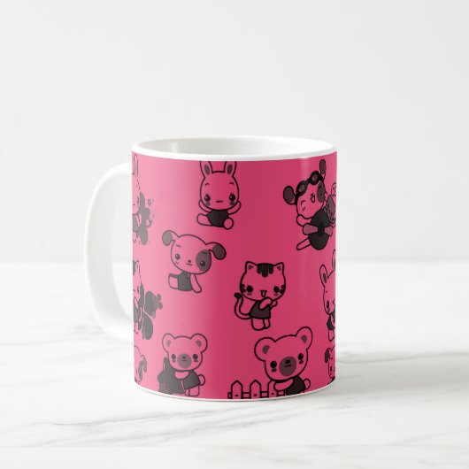 Mug de café Kitty (Devant gauche)