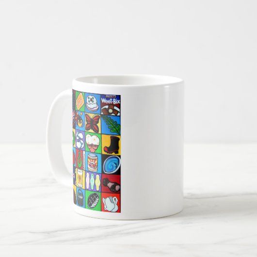 Mug de café Kiwiana (Devant gauche)