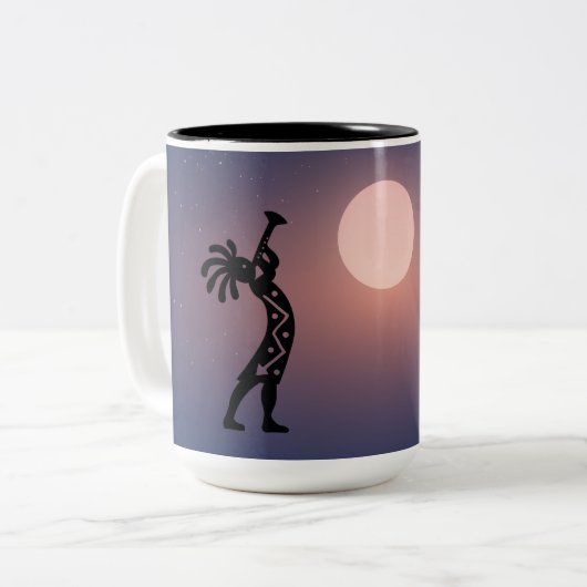 Mug de café Kokopelli (Devant gauche)