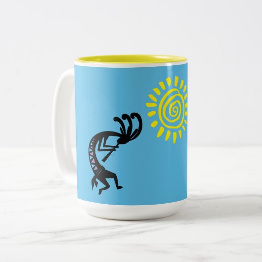 Mug de café Kokopelli Sud-Ouest (Devant gauche)