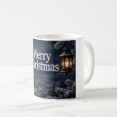 Mug de café Lanternes Joyeux Noël (Devant droit)