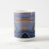 Mug de café - "Le Cervin au coucher du soleil" (Centre)