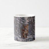Mug de café Leopard d'hiver (Centre)