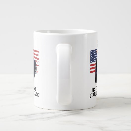 Mug de café libéral Larmes (Dos)