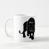 Mug de café Lion - Votre couleur (Gauche)