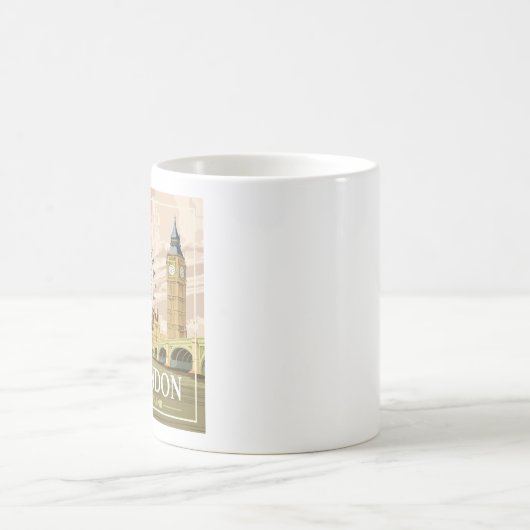 Mug de café Londres Angleterre - Taille 11oz (Centre)