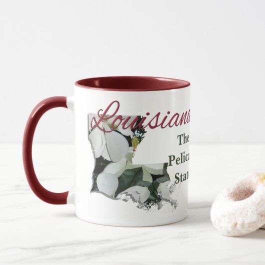 Mug de café - LOUISIANA (Avec donut)