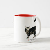 Mug de café Maine Coon (Devant droit)