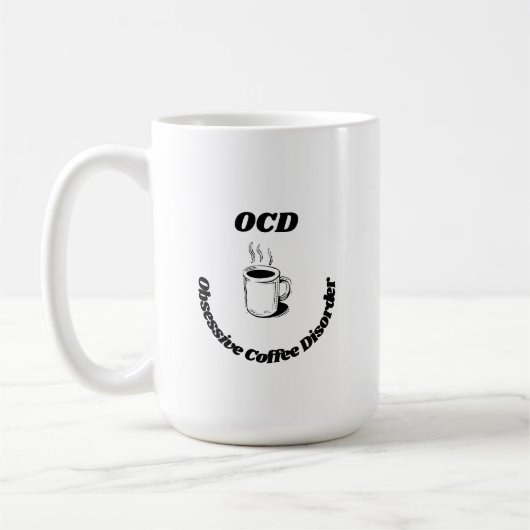 Mug de café malsain (Gauche)