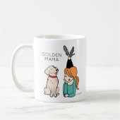 Mug de café Mama Reriever (Gauche)