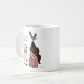 Mug de café Mama Reriever (Devant gauche)