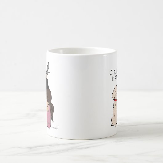 Mug de café Mama Reriever (Centre)