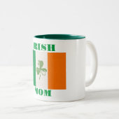 Mug de café maman irlandaise (Devant droit)